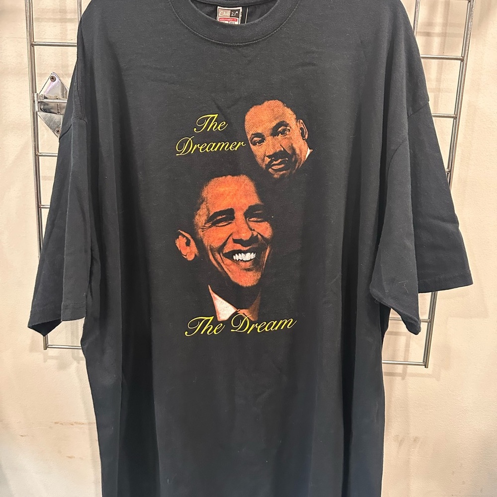 American Vintage Black Graphic Tee - The Dreamer The Dream